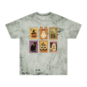 Halloween Stamps Color Blast Comfort Colors T-Shirt