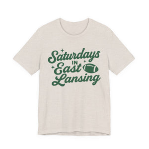 Saturdays in East Lansing Bella Canvas Tee