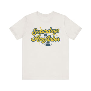 Saturdays in Ann Arbor Bella Canvas Tee