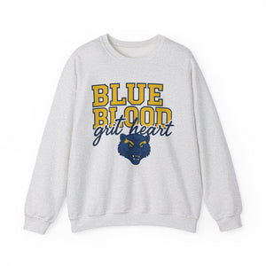 Blue Blood Grit Heart Unisex Sweatshirt