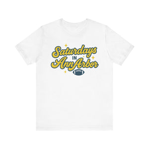 Saturdays in Ann Arbor Bella Canvas Tee