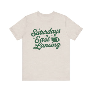 Saturdays in East Lansing Bella Canvas Tee