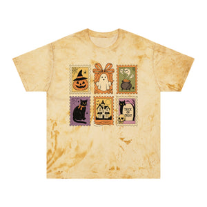 Halloween Stamps Color Blast Comfort Colors T-Shirt