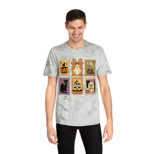 Halloween Stamps Color Blast Comfort Colors T-Shirt