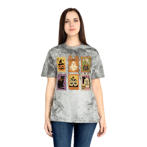 Halloween Stamps Color Blast Comfort Colors T-Shirt