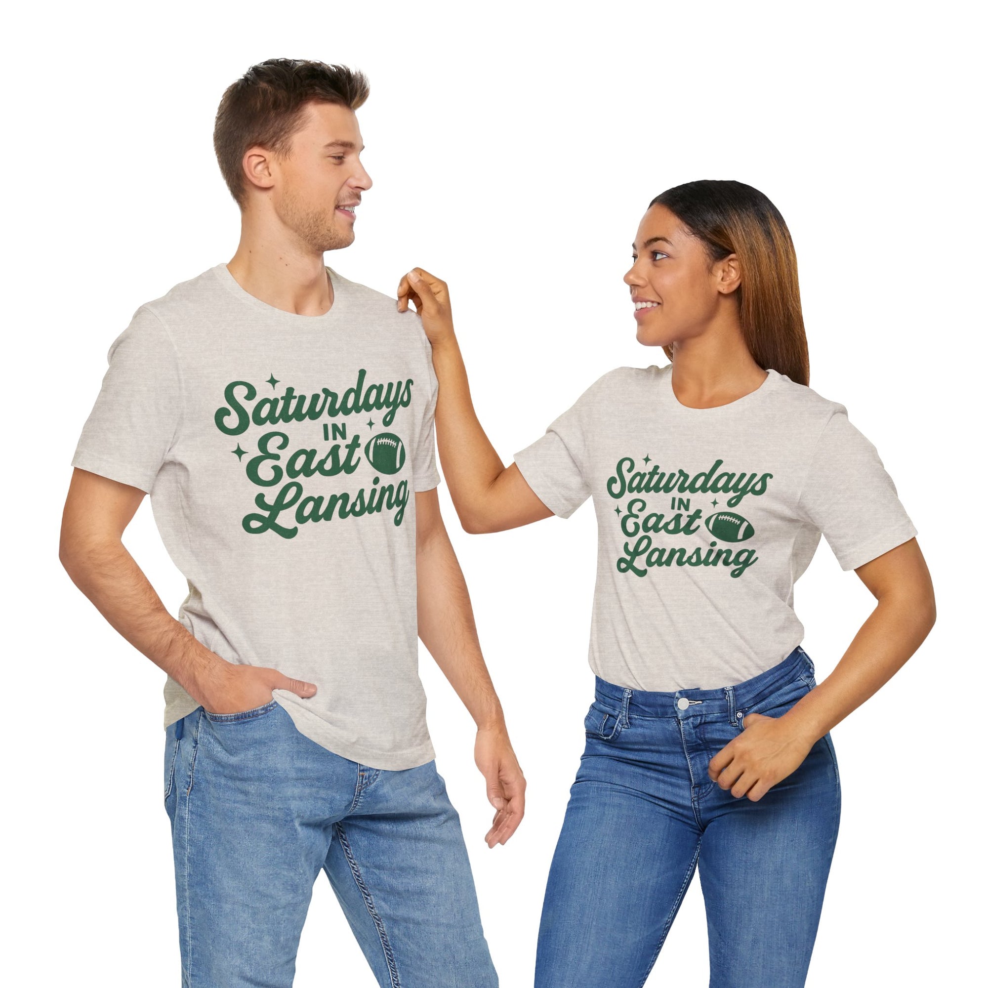 Saturdays in East Lansing Bella Canvas Tee