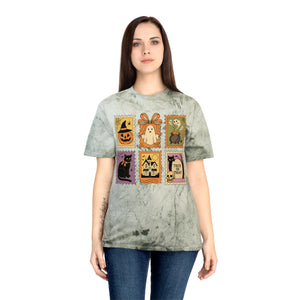 Halloween Stamps Color Blast Comfort Colors T-Shirt