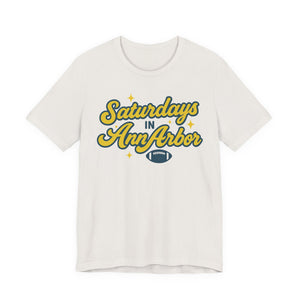 Saturdays in Ann Arbor Bella Canvas Tee