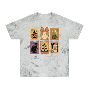 Halloween Stamps Color Blast Comfort Colors T-Shirt