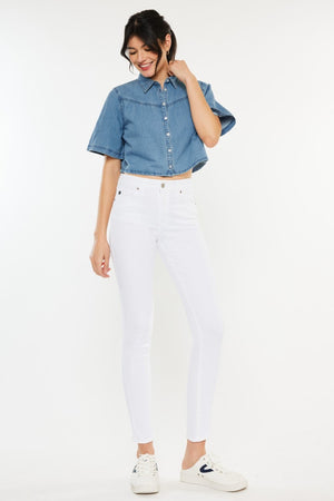 Kancan High Rise Ankle Skinny Jeans