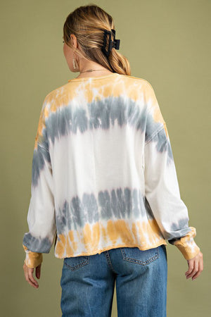 Tie Dye Washed Pull Over