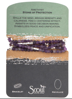 Stone Wrap | Bracelet to Necklace