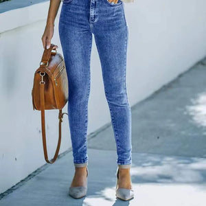 Mid Rise Non Distressed Skinny Jeans
