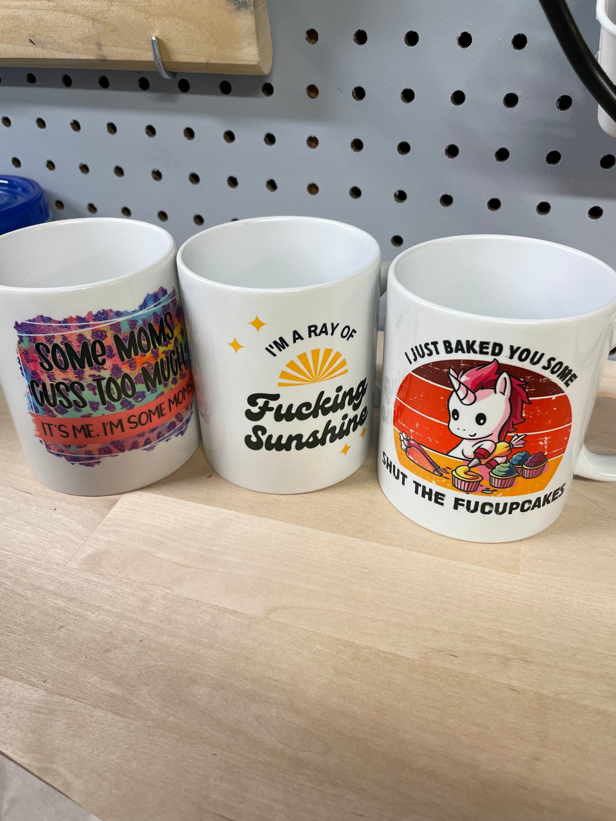 Custom printed mugs