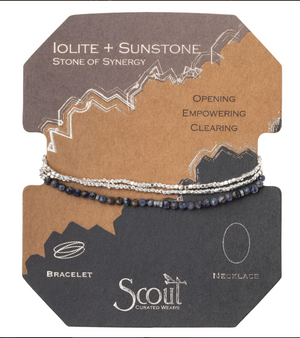 Delicate Stone | Bracelet Becomes A Necklace