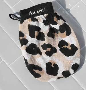 Eco-Friendly Exfoliating Glove - Leopard